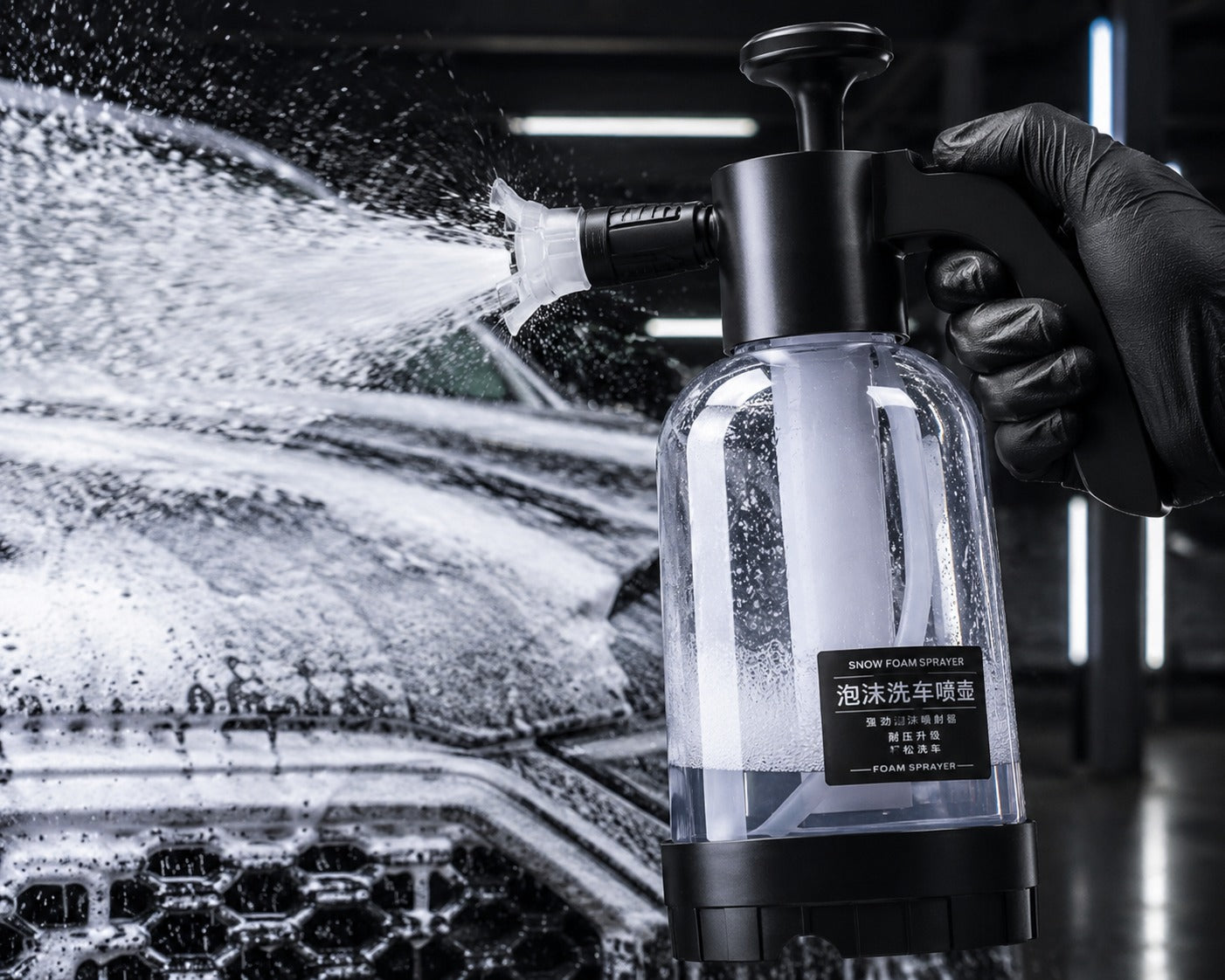 FoamBlast Pro™ | 2L Portable Snow Foam Car Wash Sprayer
